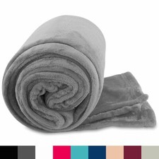 Kuscheldecke Fleece Uni