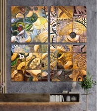 MOSAIK Leinwand BILD SET