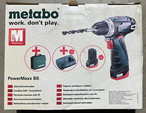 Metabo akku bohrschrauber - metabo, akku-bohrschrauber