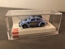 Busch 42744 VW Käfer 1200 Brezelfenster Faltdach blau NEU in OVP-Box SEHR SELTEN