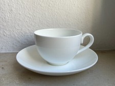 Villeroy & Boch Royal weiß Kaffeetasse mit Untertasse Anmut 2-tlg. MEHR NEU!