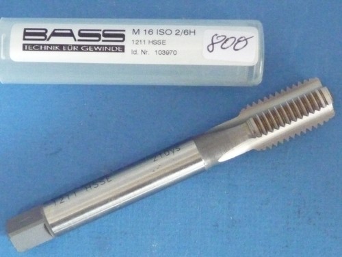 Stck bass gewindebohrer m16 - 1, stck.