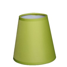 Lampenschirm Aufstecker  Lime Grün Kronleuchter Klemmschirm