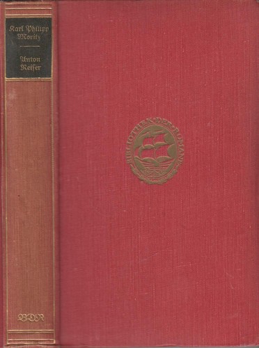 Buch anton reiser moritz - buch:,
