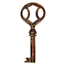 HMV Key - HMV 163 Grammophon Key Messing 21/4" - HIS MASTERS VOICE Key - Ref.k608