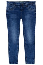 Street One York Stretchjeans Slim Fit Mid Waist Damen Denim Blau