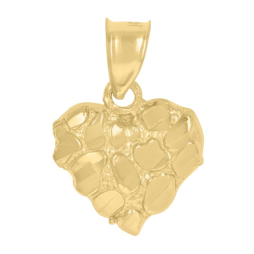 10k gelbgold damen anhänger - gelbgold,