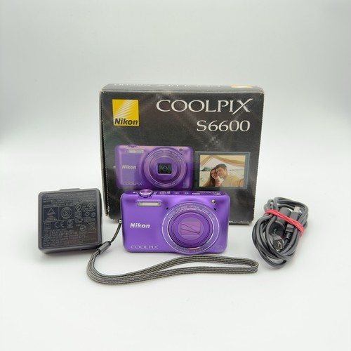 Nikon coolpix s6600 - lila, ovp