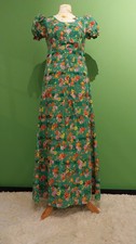 70er jahre flower - flower, kleid