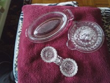 Menage Salz/Pfeffer Zitronenpresse,Apfelreibe  Glas 