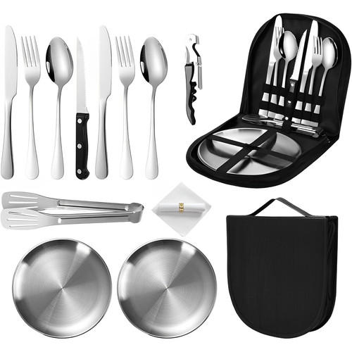 Outdoor campingbesteck set - campingbesteck,