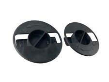 2x EKS Bajonettverschluss Kunststoff Schwarz für Fahrradkarton o.ä. Dreh ⌀ 10cm