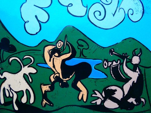Pablo picasso zwei satyrn - -,