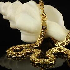 Herren Königskette Gold