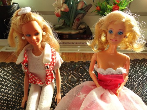 True vintage barbie - vintage-, puppen-