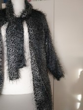 festliche Animal-Print Jacke