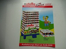 Ferrero Werbeblatt aus Plastik