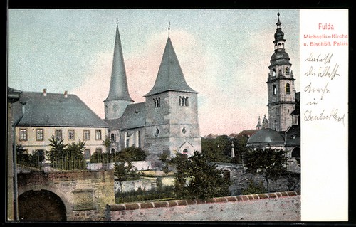 Ansichtskarte fulda - ansichtskarte,