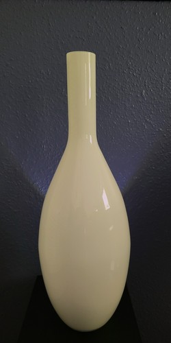 Elegante vase aus weißem - vase,