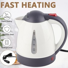 Auto Wasserkocher 1L Teekocher Edelstahl Reisewasserkocher Elektrischer Kocher