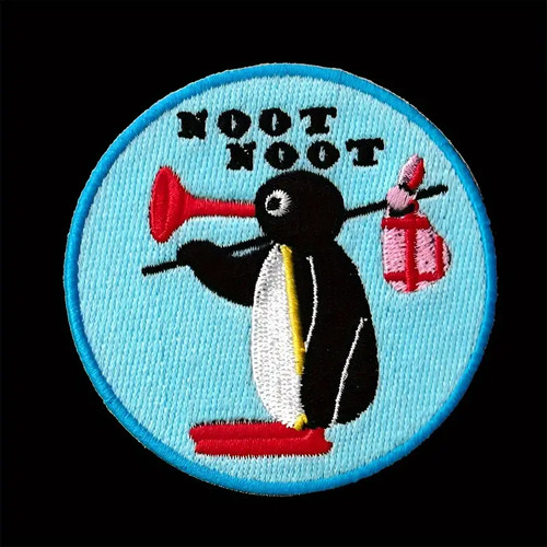 Aufnäher pingu pinguin noot - pingu,