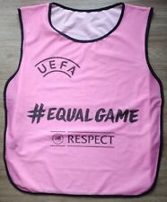 Fussball Leibchen UEFA Equal Game Respect für Sammler