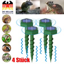 Solar Maulwurfabwehr 4er Set