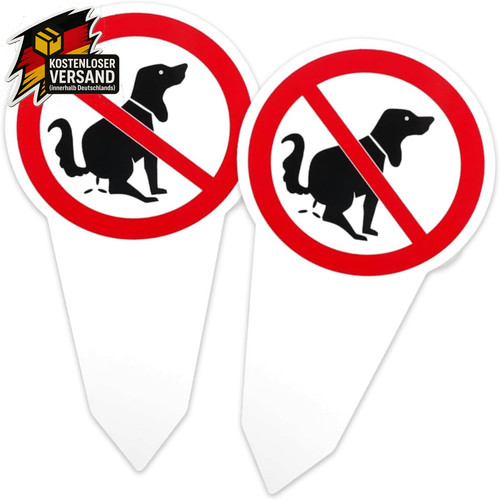 Hundekot schild set stück - set, 2