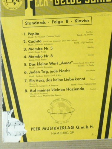 Musiknoten standards für - ",