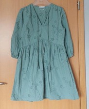 RESERVED Damen Sommer Strand Kleid Babydoll Dress Pastell Grün Größe S Schleife