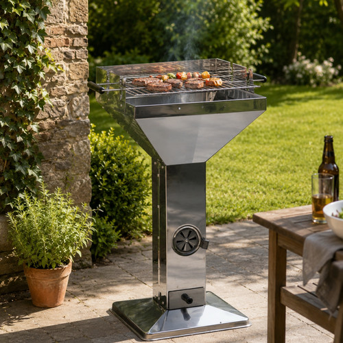 Säulengrill standgrill bbq - säulengrill,