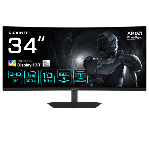Gigabyte g34wqc2 zoll uwqhd - 34,