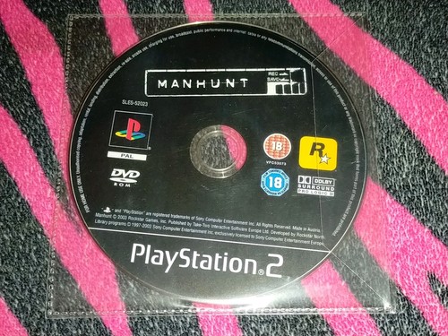 Manhunt playstation ps2 - manhunt,