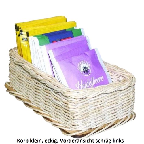 Korb klein eckig - korb, weidenkorb