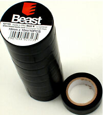 10 x Isolierband schwarz 10m x
