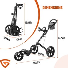 3 Rad Golftrolley, Golfwagen