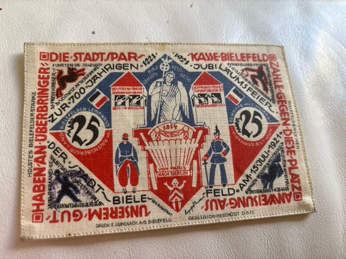 Bielefeld stoffgeld 1921 - bielefeld, 25