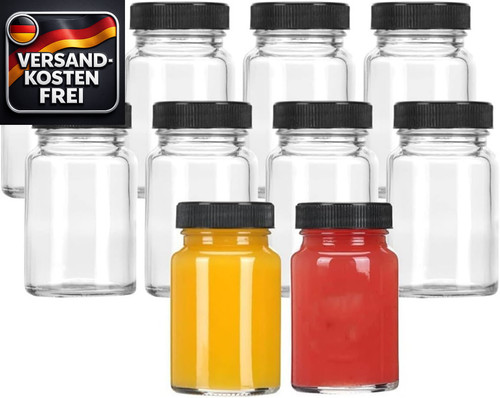 Kleine glasflaschen 60ml mit - kleine,
