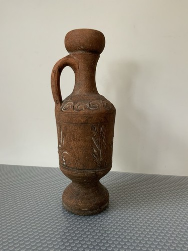 Vintage terrakotta amphore - vintage,