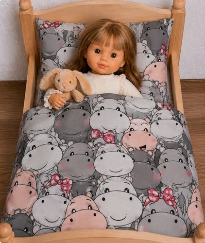 Puppenbettwäsche set - puppenbettwäsche,