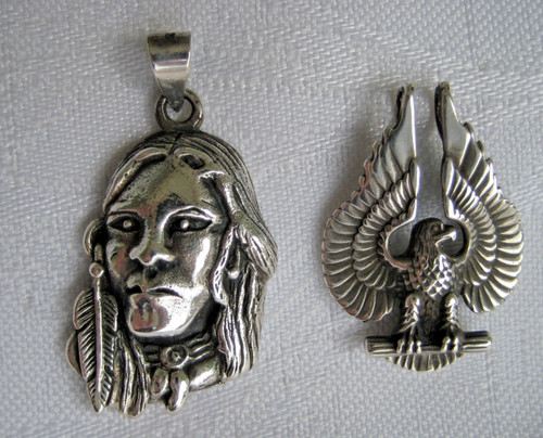 Indianerschmuck anhänger - indianerschmuck,