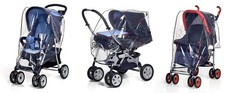 Reer RainCover Classic+ Regenschutz Kinderwagen Sportwagen Universal PEVA