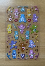 ?Glücksbärchis - Care Bears Sticker - Vintage Sticker - Glitzer?