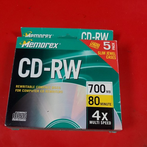 New memorex 5 pk - , cd-rw