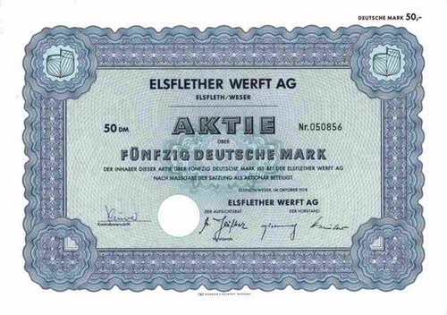 Elsflether werft 1978 - elsflether,