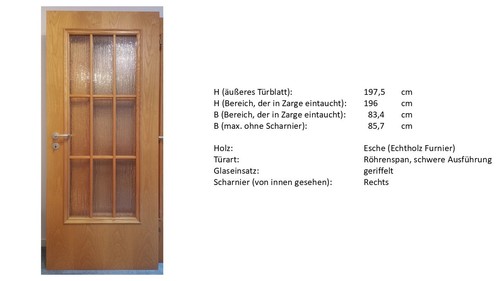 Zimmertüren esche - 3, zimmertüren,