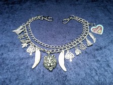 Charivari, Trachten-Kette  Schmuck für Lederhose, Mittelmedailion Bär, kultig