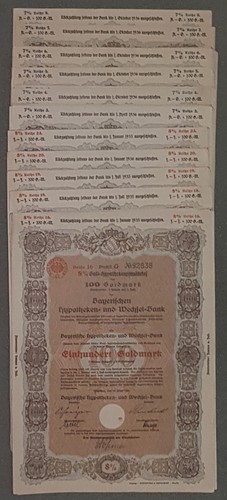 100 bayerische hypotheken - 100,
