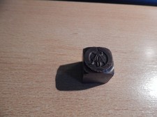 Alter Druckstempel DDR  Hammer u. Zirkel im Ehrenkranz  Druckplatte