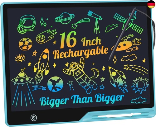 Lcd schreibtafel kinder - lcd, 16
